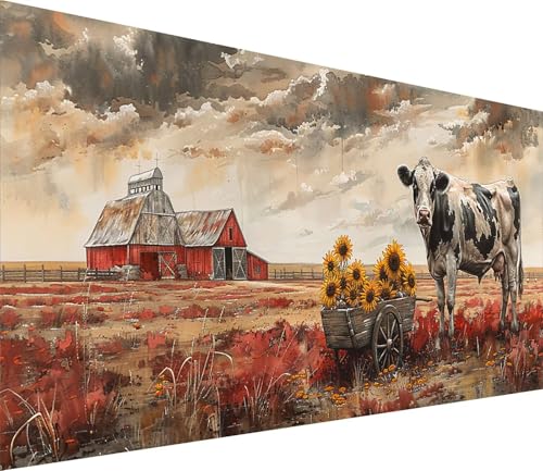 Diamond Painting XXL 100x200cm, Diamond Painting Erwachsene Ochse, DIY Basteln Erwachsene HäUser, Full Diamant Kunst Malerei Stickerei Set, Painting für Deko Wohnzimmer und Wanddeko Geschenke 7-6843 Diamond Painting XXL 100x200cm, Diamond Painting Erwachsene Ochse, DIY Basteln Erwachsene HäUser, Full Diamant Kunst Malerei Stickerei Set, Painting für Deko Wohnzimmer und Wanddeko Geschenke 7-6843 von MAYINGOU