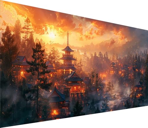 Diamond Painting XXL 100x200cm, Diamond Painting Erwachsene Sonnenuntergang, DIY Basteln Erwachsene Architektur, Full Diamant Kunst Malerei Stickerei Set, Deko Wohnzimmer und Wanddeko Geschenke 8-8283 Diamond Painting XXL 100x200cm, Diamond Painting Erwachsene Sonnenuntergang, DIY Basteln Erwachsene Architektur, Full Diamant Kunst Malerei Stickerei Set, Deko Wohnzimmer und Wanddeko Geschenke 8-8283 von MAYINGOU