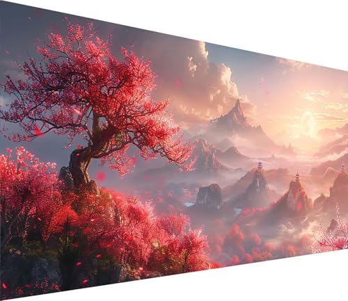 Diamond Painting XXL 30x60cm, Diamond Painting Erwachsene Baum, DIY Basteln Erwachsene Landschaft, Full Diamant Kunst Malerei Stickerei Set, Painting für Deko Wohnzimmer und Wanddeko Geschenke 5-5153 von MAYINGOU