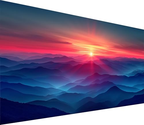 Diamond Painting XXL 30x60cm, Diamond Painting Erwachsene Sonnenuntergang, DIY Basteln Erwachsene Landschaft, Full Diamant Kunst Malerei Stickerei Set, Deko Wohnzimmer und Wanddeko Geschenke V-4379 von MAYINGOU