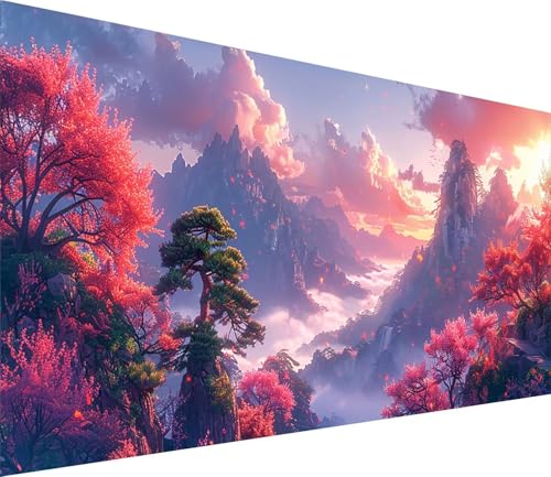 Diamond Painting XXL 40x80cm, Diamond Painting Erwachsene Berg, DIY Basteln Erwachsene Sonnenuntergang, Full Diamant Kunst Malerei Stickerei Set, Deko Wohnzimmer und Wanddeko Geschenke 9-1108 Diamond Painting XXL 40x80cm, Diamond Painting Erwachsene Berg, DIY Basteln Erwachsene Sonnenuntergang, Full Diamant Kunst Malerei Stickerei Set, Deko Wohnzimmer und Wanddeko Geschenke 9-1108 von MAYINGOU