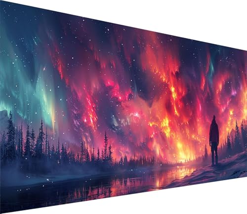 Diamond Painting XXL 45x90cm, Diamond Painting Erwachsene Aurora, DIY Basteln Erwachsene Landschaft, Full Diamant Kunst Malerei Stickerei Set, Painting Deko Wohnzimmer und Wanddeko Geschenke U-9421 Diamond Painting XXL 45x90cm, Diamond Painting Erwachsene Aurora, DIY Basteln Erwachsene Landschaft, Full Diamant Kunst Malerei Stickerei Set, Painting Deko Wohnzimmer und Wanddeko Geschenke U-9421 von MAYINGOU