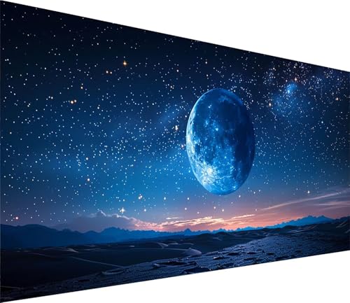 Diamond Painting XXL 45x90cm, Diamond Painting Erwachsene Sternenhimmel, DIY Basteln Erwachsene Planet, Full Diamant Kunst Malerei Stickerei Set, Deko Wohnzimmer und Wanddeko Geschenke 5-3759 von MAYINGOU
