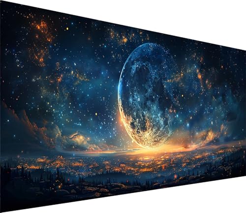 Diamond Painting XXL 50x100cm, Diamond Painting Erwachsene Sternenhimmel, DIY Basteln Erwachsene Landschaft, Full Diamant Kunst Malerei Stickerei Set, Deko Wohnzimmer und Wanddeko Geschenke 7-9002 Diamond Painting XXL 50x100cm, Diamond Painting Erwachsene Sternenhimmel, DIY Basteln Erwachsene Landschaft, Full Diamant Kunst Malerei Stickerei Set, Deko Wohnzimmer und Wanddeko Geschenke 7-9002 von MAYINGOU