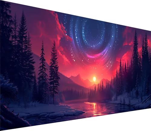 Diamond Painting XXL 60x120cm, Diamond Painting Erwachsene Sonnenuntergang, DIY Basteln Erwachsene Landschaft, Full Diamant Kunst Malerei Stickerei Set, Deko Wohnzimmer und Wanddeko Geschenke 3-9899 Diamond Painting XXL 60x120cm, Diamond Painting Erwachsene Sonnenuntergang, DIY Basteln Erwachsene Landschaft, Full Diamant Kunst Malerei Stickerei Set, Deko Wohnzimmer und Wanddeko Geschenke 3-9899 von MAYINGOU