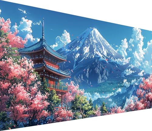 Diamond Painting XXL 60x120cm, Diamond Painting Erwachsene Vulkan Fuji, DIY Basteln Erwachsene Landschaft, Full Diamant Kunst Malerei Stickerei Set, Deko Wohnzimmer und Wanddeko Geschenke M-4301 Diamond Painting XXL 60x120cm, Diamond Painting Erwachsene Vulkan Fuji, DIY Basteln Erwachsene Landschaft, Full Diamant Kunst Malerei Stickerei Set, Deko Wohnzimmer und Wanddeko Geschenke M-4301 von MAYINGOU