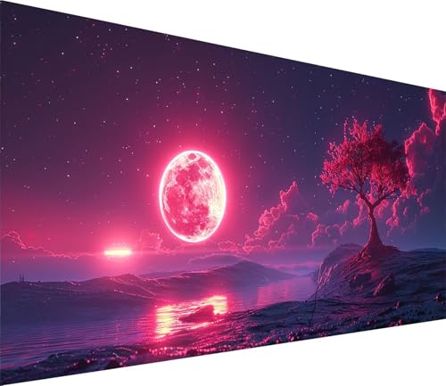 Diamond Painting XXL 80x160cm, Diamond Painting Erwachsene Sonne, DIY Basteln Erwachsene Sternenhimmel, Full Diamant Kunst Malerei Stickerei Set, Deko Wohnzimmer und Wanddeko Geschenke 9-4098 von MAYINGOU