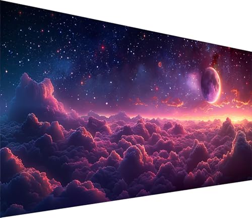 Diamond Painting XXL 80x160cm, Diamond Painting Erwachsene Sternenhimmel, DIY Basteln Erwachsene Sonnenuntergang, Full Diamant Kunst Malerei Stickerei Set, Deko Wohnzimmer und Wanddeko 6-7799 von MAYINGOU