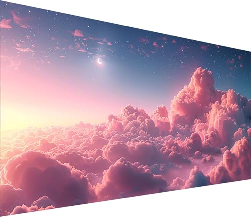 Diamond Painting XXL 80x160cm, Diamond Painting Erwachsene Wolke, DIY Basteln Erwachsene Landschaft, Full Diamant Kunst Malerei Stickerei Set, Deko Wohnzimmer und Wanddeko, Geschenke für Frauen 0-3160 von MAYINGOU