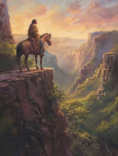 Horse Malen Nach Zahlen Erwachsene, Landschaft Malen Nach Zahlen, DIY Handgemalt Ölgemälde Kit mit Pinseln Acrylfarbe, Paint by Numbers Adult Bastelset Erwachsene, Geschenke für Frauen 50x65 cm 8-3413 Horse Malen Nach Zahlen Erwachsene, Landschaft Malen Nach Zahlen, DIY Handgemalt Ölgemälde Kit mit Pinseln Acrylfarbe, Paint by Numbers Adult Bastelset Erwachsene, Geschenke für Frauen 50x65 cm 8-3413 von MAYINGOU