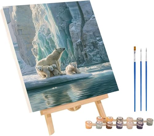 Malen Nach Zahlen Erwachsene Bär, Malen Nach Zahlen Landschaft, DIY Handgemalt Ölgemälde Kit Mit 3 Pinseln und Acrylfarbe, Paint by Numbers Basteln Erwachsene, Deko Wohnzimmer 80x110 cm S-8878 Malen Nach Zahlen Erwachsene Bär, Malen Nach Zahlen Landschaft, DIY Handgemalt Ölgemälde Kit Mit 3 Pinseln und Acrylfarbe, Paint by Numbers Basteln Erwachsene, Deko Wohnzimmer 80x110 cm S-8878 von MAYINGOU