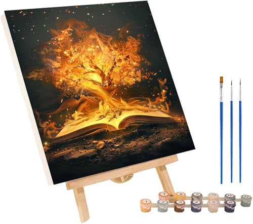 Malen Nach Zahlen Erwachsene Baum, Malen Nach Zahlen Blume, DIY Set Erwachsene Mit 3 Pinseln und Acrylfarbe, Paint by Numbers für Deko Wohnzimmer und Wanddeko, Als Geschenke für Frauen 60x70 cm S-8281 Malen Nach Zahlen Erwachsene Baum, Malen Nach Zahlen Blume, DIY Set Erwachsene Mit 3 Pinseln und Acrylfarbe, Paint by Numbers für Deko Wohnzimmer und Wanddeko, Als Geschenke für Frauen 60x70 cm S-8281 von MAYINGOU