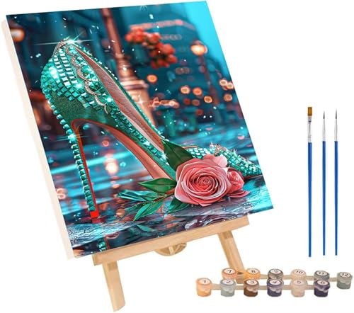 Malen Nach Zahlen Erwachsene Blume, Malen Nach Zahlen Hoher Absatz, DIY Handgemalt Ölgemälde Kit Mit 3 Pinseln und Acrylfarbe, Paint by Numbers Basteln Erwachsene, Deko Wohnzimmer 30x40 cm 5-1903 Malen Nach Zahlen Erwachsene Blume, Malen Nach Zahlen Hoher Absatz, DIY Handgemalt Ölgemälde Kit Mit 3 Pinseln und Acrylfarbe, Paint by Numbers Basteln Erwachsene, Deko Wohnzimmer 30x40 cm 5-1903 von MAYINGOU