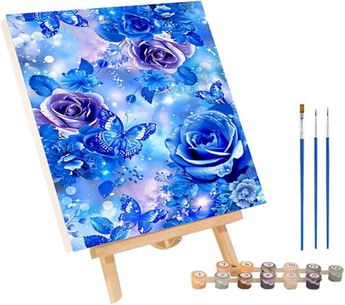 Malen Nach Zahlen Erwachsene Blume, Malen Nach Zahlen Schmetterling, DIY Set Erwachsene Mit 3 Pinseln und Acrylfarbe, Paint by Numbers für Deko Wohnzimmer und Wanddeko Geschenke 40x50 cm E-6963 Malen Nach Zahlen Erwachsene Blume, Malen Nach Zahlen Schmetterling, DIY Set Erwachsene Mit 3 Pinseln und Acrylfarbe, Paint by Numbers für Deko Wohnzimmer und Wanddeko Geschenke 40x50 cm E-6963 von MAYINGOU