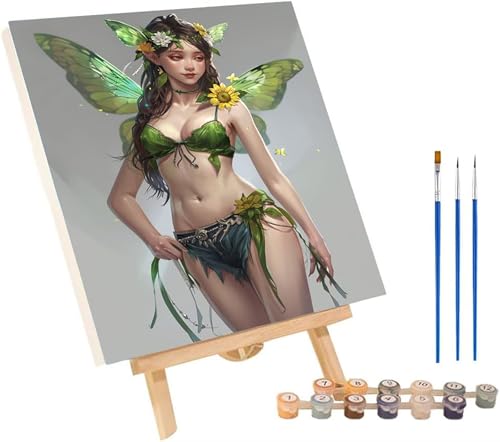 Malen Nach Zahlen Erwachsene Elfe, Malen Nach Zahlen Frau, DIY Handgemalt Ölgemälde Kit Mit 3 Pinseln und Acrylfarbe, Paint by Numbers Basteln Erwachsene, für Deko Wohnzimmer Geschenke 70x95 cm J-9858 Malen Nach Zahlen Erwachsene Elfe, Malen Nach Zahlen Frau, DIY Handgemalt Ölgemälde Kit Mit 3 Pinseln und Acrylfarbe, Paint by Numbers Basteln Erwachsene, für Deko Wohnzimmer Geschenke 70x95 cm J-9858 von MAYINGOU