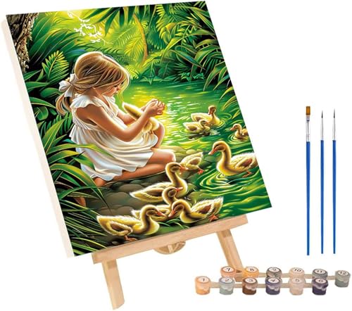 Malen Nach Zahlen Erwachsene Engel, Malen Nach Zahlen Ente, DIY Handgemalt Ölgemälde Kit Mit 3 Pinseln und Acrylfarbe, Paint by Numbers Basteln Erwachsene, Deko Wohnzimmer Geschenke 90x120 cm 6-8606 Malen Nach Zahlen Erwachsene Engel, Malen Nach Zahlen Ente, DIY Handgemalt Ölgemälde Kit Mit 3 Pinseln und Acrylfarbe, Paint by Numbers Basteln Erwachsene, Deko Wohnzimmer Geschenke 90x120 cm 6-8606 von MAYINGOU