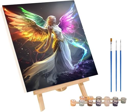 Malen Nach Zahlen Erwachsene Engel, Malen Nach Zahlen Frau, DIY Set Erwachsene Mit 3 Pinseln und Acrylfarbe, Paint by Numbers für Deko Wohnzimmer und Wanddeko, Geschenke für Frauen 100x135 cm 1-1046 Malen Nach Zahlen Erwachsene Engel, Malen Nach Zahlen Frau, DIY Set Erwachsene Mit 3 Pinseln und Acrylfarbe, Paint by Numbers für Deko Wohnzimmer und Wanddeko, Geschenke für Frauen 100x135 cm 1-1046 von MAYINGOU
