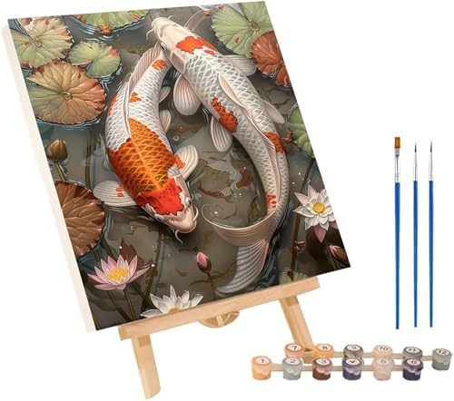 Malen Nach Zahlen Erwachsene Fisch, Malen Nach Zahlen Blume, DIY Set Erwachsene Mit 3 Pinseln und Acrylfarbe, Paint by Numbers für Deko Wohnzimmer und Wanddeko, Geschenke für Frauen 70x95 cm G-4379 Malen Nach Zahlen Erwachsene Fisch, Malen Nach Zahlen Blume, DIY Set Erwachsene Mit 3 Pinseln und Acrylfarbe, Paint by Numbers für Deko Wohnzimmer und Wanddeko, Geschenke für Frauen 70x95 cm G-4379 von MAYINGOU