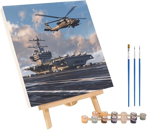 Malen Nach Zahlen Erwachsene FlugzeugträGer, Malen Nach Zahlen KäMpfer, DIY Set Erwachsene Mit 3 Pinseln und Acrylfarbe, Paint by Numbers für Deko Wohnzimmer und Wanddeko Geschenke 100x130 cm A-3779 Malen Nach Zahlen Erwachsene FlugzeugträGer, Malen Nach Zahlen KäMpfer, DIY Set Erwachsene Mit 3 Pinseln und Acrylfarbe, Paint by Numbers für Deko Wohnzimmer und Wanddeko Geschenke 100x130 cm A-3779 von MAYINGOU
