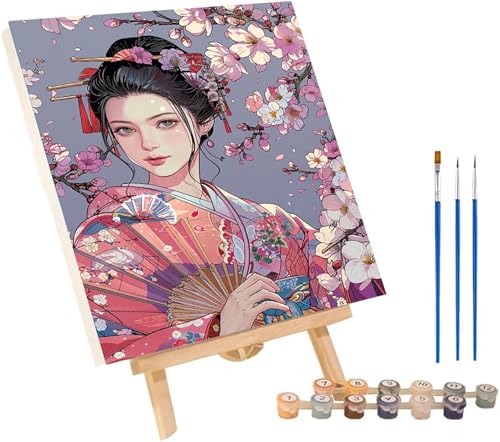 Malen Nach Zahlen Erwachsene Frau, Malen Nach Zahlen Blume, DIY Handgemalt Ölgemälde Kit Mit 3 Pinseln und Acrylfarbe, Paint by Numbers Basteln Erwachsene, Deko Wohnzimmer Geschenke 50x65 cm Z-5688 Malen Nach Zahlen Erwachsene Frau, Malen Nach Zahlen Blume, DIY Handgemalt Ölgemälde Kit Mit 3 Pinseln und Acrylfarbe, Paint by Numbers Basteln Erwachsene, Deko Wohnzimmer Geschenke 50x65 cm Z-5688 von MAYINGOU