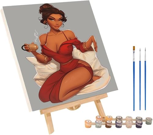 Malen Nach Zahlen Erwachsene Frau, Malen Nach Zahlen GöTtin, DIY Handgemalt Ölgemälde Kit Mit 3 Pinseln und Acrylfarbe, Paint by Numbers Basteln Erwachsene, Deko Wohnzimmer Geschenke 90x120 cm M-6236 Malen Nach Zahlen Erwachsene Frau, Malen Nach Zahlen GöTtin, DIY Handgemalt Ölgemälde Kit Mit 3 Pinseln und Acrylfarbe, Paint by Numbers Basteln Erwachsene, Deko Wohnzimmer Geschenke 90x120 cm M-6236 von MAYINGOU