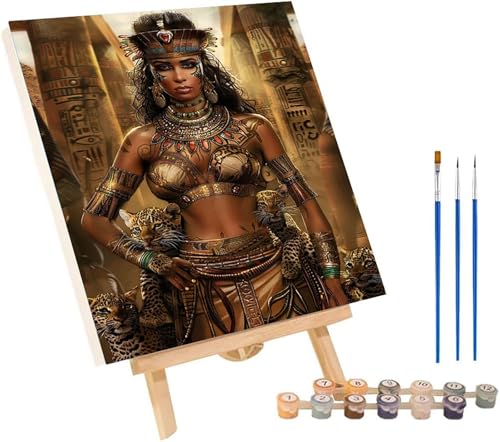 Malen Nach Zahlen Erwachsene Frau, Malen Nach Zahlen Leopard, DIY Handgemalt Ölgemälde Kit Mit 3 Pinseln und Acrylfarbe, Paint by Numbers Basteln Erwachsene, Deko Wohnzimmer Geschenke 60x80 cm 6-5493 Malen Nach Zahlen Erwachsene Frau, Malen Nach Zahlen Leopard, DIY Handgemalt Ölgemälde Kit Mit 3 Pinseln und Acrylfarbe, Paint by Numbers Basteln Erwachsene, Deko Wohnzimmer Geschenke 60x80 cm 6-5493 von MAYINGOU