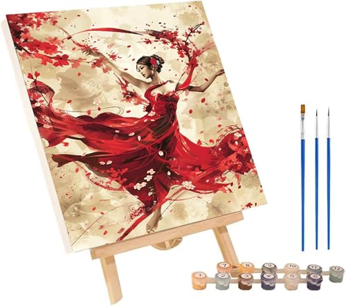 Malen Nach Zahlen Erwachsene Frau, Malen Nach Zahlen TäNzer, DIY Handgemalt Ölgemälde Kit Mit 3 Pinseln und Acrylfarbe, Paint by Numbers Basteln Erwachsene, Deko Wohnzimmer Geschenke 40x50 cm 3-5970 Malen Nach Zahlen Erwachsene Frau, Malen Nach Zahlen TäNzer, DIY Handgemalt Ölgemälde Kit Mit 3 Pinseln und Acrylfarbe, Paint by Numbers Basteln Erwachsene, Deko Wohnzimmer Geschenke 40x50 cm 3-5970 von MAYINGOU