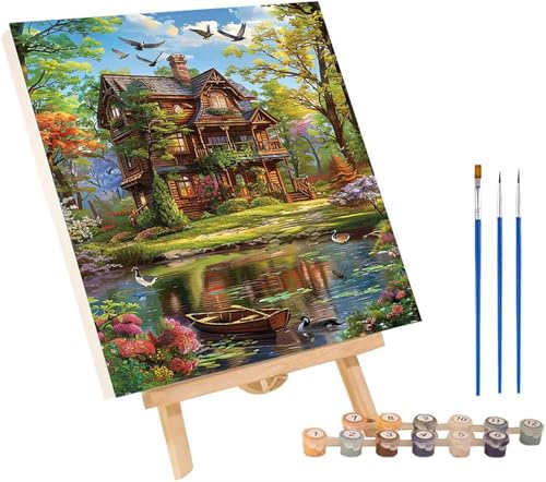Malen Nach Zahlen Erwachsene HäUser, Malen Nach Zahlen Vogel, DIY Handgemalt Ölgemälde Kit Mit 3 Pinseln und Acrylfarbe, Paint by Numbers Basteln Erwachsene, Deko Wohnzimmer Geschenke 70x95 cm 6-7863 Malen Nach Zahlen Erwachsene HäUser, Malen Nach Zahlen Vogel, DIY Handgemalt Ölgemälde Kit Mit 3 Pinseln und Acrylfarbe, Paint by Numbers Basteln Erwachsene, Deko Wohnzimmer Geschenke 70x95 cm 6-7863 von MAYINGOU