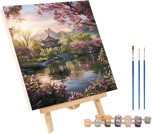 Malen Nach Zahlen Erwachsene Landschaft, Malen Nach Zahlen Baum, DIY Handgemalt Ölgemälde Kit Mit 3 Pinseln und Acrylfarbe, Paint by Numbers Basteln Erwachsene, Deko Wohnzimmer 100x130 cm 2-4760 Malen Nach Zahlen Erwachsene Landschaft, Malen Nach Zahlen Baum, DIY Handgemalt Ölgemälde Kit Mit 3 Pinseln und Acrylfarbe, Paint by Numbers Basteln Erwachsene, Deko Wohnzimmer 100x130 cm 2-4760 von MAYINGOU