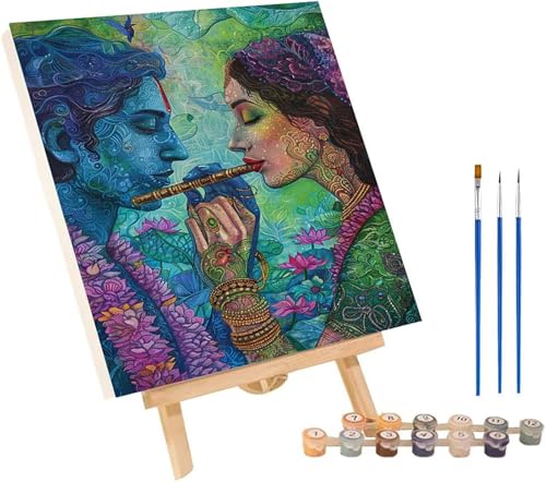 Malen Nach Zahlen Erwachsene Paar, Malen Nach Zahlen Abstrakt, DIY Handgemalt Ölgemälde Kit Mit 3 Pinseln und Acrylfarbe, Paint by Numbers Basteln Erwachsene, Deko Wohnzimmer Geschenke 40x50 cm 8-1006 Malen Nach Zahlen Erwachsene Paar, Malen Nach Zahlen Abstrakt, DIY Handgemalt Ölgemälde Kit Mit 3 Pinseln und Acrylfarbe, Paint by Numbers Basteln Erwachsene, Deko Wohnzimmer Geschenke 40x50 cm 8-1006 von MAYINGOU