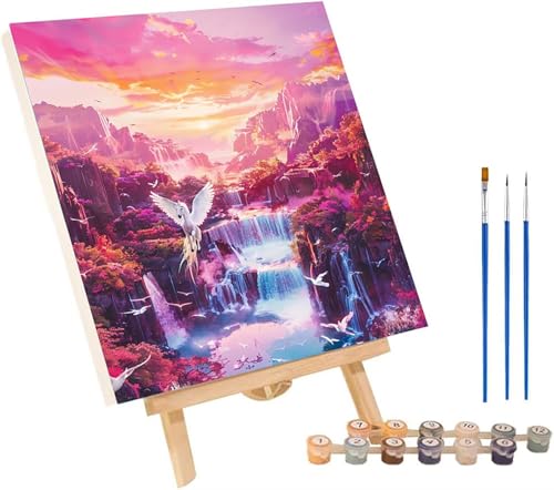 Malen Nach Zahlen Erwachsene Pferd, Malen Nach Zahlen Landschaft, DIY Set Erwachsene Mit 3 Pinseln und Acrylfarbe, Paint by Numbers für Deko Wohnzimmer und Wanddeko Geschenke 100x130 cm 9-1287 Malen Nach Zahlen Erwachsene Pferd, Malen Nach Zahlen Landschaft, DIY Set Erwachsene Mit 3 Pinseln und Acrylfarbe, Paint by Numbers für Deko Wohnzimmer und Wanddeko Geschenke 100x130 cm 9-1287 von MAYINGOU
