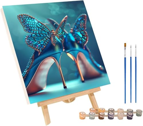 Malen Nach Zahlen Erwachsene Schmetterling, Malen Nach Zahlen Hoher Absatz, DIY Set Erwachsene Mit 3 Pinseln und Acrylfarbe, Paint by Numbers für Deko Wohnzimmer und Wanddeko 100x135 cm G-6002 Malen Nach Zahlen Erwachsene Schmetterling, Malen Nach Zahlen Hoher Absatz, DIY Set Erwachsene Mit 3 Pinseln und Acrylfarbe, Paint by Numbers für Deko Wohnzimmer und Wanddeko 100x135 cm G-6002 von MAYINGOU
