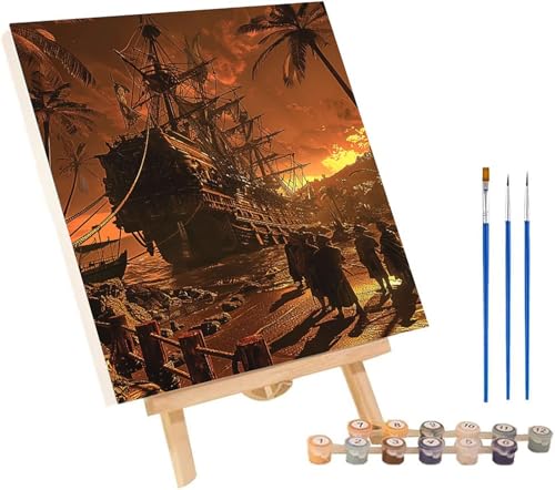 Malen Nach Zahlen Erwachsene Segelboot, Malen Nach Zahlen Sonnenuntergang, DIY Set Erwachsene Mit 3 Pinseln und Acrylfarbe, Paint by Numbers für Deko Wohnzimmer und Wanddeko Geschenke 90x120 cm 9-4290 Malen Nach Zahlen Erwachsene Segelboot, Malen Nach Zahlen Sonnenuntergang, DIY Set Erwachsene Mit 3 Pinseln und Acrylfarbe, Paint by Numbers für Deko Wohnzimmer und Wanddeko Geschenke 90x120 cm 9-4290 von MAYINGOU