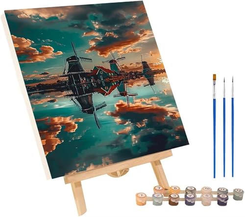 Malen Nach Zahlen Erwachsene Sonnenuntergang, Malen Nach Zahlen HäUser, DIY Set Erwachsene Mit 3 Pinseln und Acrylfarbe, Paint by Numbers für Deko Wohnzimmer und Wanddeko Geschenke 70x95 cm T-1758 Malen Nach Zahlen Erwachsene Sonnenuntergang, Malen Nach Zahlen HäUser, DIY Set Erwachsene Mit 3 Pinseln und Acrylfarbe, Paint by Numbers für Deko Wohnzimmer und Wanddeko Geschenke 70x95 cm T-1758 von MAYINGOU