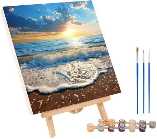 Malen Nach Zahlen Erwachsene Strand, Malen Nach Zahlen Sonnenuntergang, DIY Set Erwachsene Mit 3 Pinseln und Acrylfarbe, Paint by Numbers für Deko Wohnzimmer und Wanddeko Geschenke 50x65 cm 8-2459 Malen Nach Zahlen Erwachsene Strand, Malen Nach Zahlen Sonnenuntergang, DIY Set Erwachsene Mit 3 Pinseln und Acrylfarbe, Paint by Numbers für Deko Wohnzimmer und Wanddeko Geschenke 50x65 cm 8-2459 von MAYINGOU