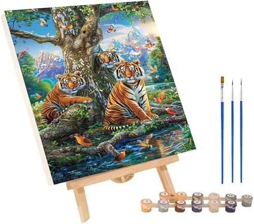 Malen Nach Zahlen Erwachsene Tiger, Malen Nach Zahlen Vogel, DIY Set Erwachsene Mit 3 Pinseln und Acrylfarbe, Paint by Numbers für Deko Wohnzimmer und Wanddeko, Geschenke für Frauen 100x135 cm 1-7525 Malen Nach Zahlen Erwachsene Tiger, Malen Nach Zahlen Vogel, DIY Set Erwachsene Mit 3 Pinseln und Acrylfarbe, Paint by Numbers für Deko Wohnzimmer und Wanddeko, Geschenke für Frauen 100x135 cm 1-7525 von MAYINGOU