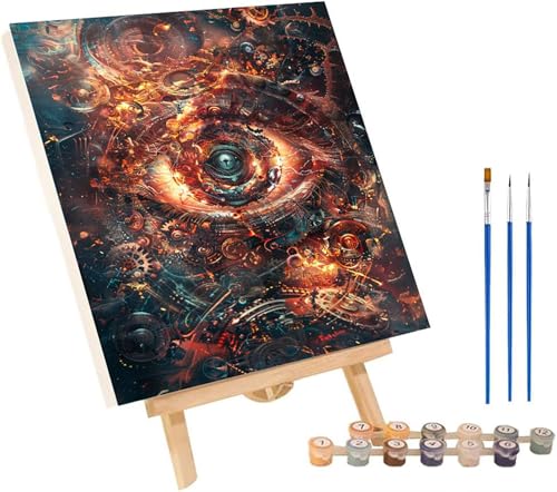 Malen Nach Zahlen Erwachsene Uhr, Malen Nach Zahlen Abstrakt, DIY Handgemalt Ölgemälde Kit Mit 3 Pinseln und Acrylfarbe, Paint by Numbers Basteln Erwachsene, Deko Wohnzimmer 100x135 cm 2-4790 Malen Nach Zahlen Erwachsene Uhr, Malen Nach Zahlen Abstrakt, DIY Handgemalt Ölgemälde Kit Mit 3 Pinseln und Acrylfarbe, Paint by Numbers Basteln Erwachsene, Deko Wohnzimmer 100x135 cm 2-4790 von MAYINGOU