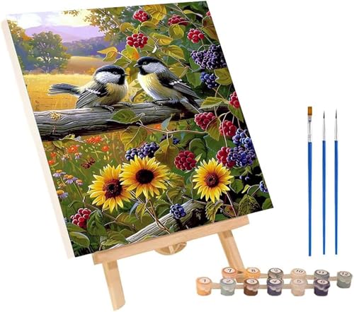 Malen Nach Zahlen Erwachsene Vogel, Malen Nach Zahlen Blume, DIY Set Erwachsene Mit 3 Pinseln und Acrylfarbe, Paint by Numbers für Deko Wohnzimmer und Wanddeko, Geschenke für Frauen 90x120 cm 3-8867 Malen Nach Zahlen Erwachsene Vogel, Malen Nach Zahlen Blume, DIY Set Erwachsene Mit 3 Pinseln und Acrylfarbe, Paint by Numbers für Deko Wohnzimmer und Wanddeko, Geschenke für Frauen 90x120 cm 3-8867 von MAYINGOU
