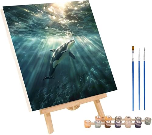 Malen Nach Zahlen Erwachsene Wal, Malen Nach Zahlen Meer, DIY Handgemalt Ölgemälde Kit Mit 3 Pinseln und Acrylfarbe, Paint by Numbers Basteln Erwachsene, für Deko Wohnzimmer Geschenke 90x120 cm U-9297 Malen Nach Zahlen Erwachsene Wal, Malen Nach Zahlen Meer, DIY Handgemalt Ölgemälde Kit Mit 3 Pinseln und Acrylfarbe, Paint by Numbers Basteln Erwachsene, für Deko Wohnzimmer Geschenke 90x120 cm U-9297 von MAYINGOU