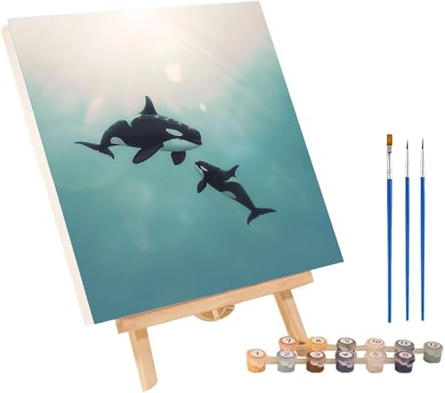 Malen Nach Zahlen Erwachsene Wal, Malen Nach Zahlen Tier, DIY Set Erwachsene Mit 3 Pinseln und Acrylfarbe, Paint by Numbers für Deko Wohnzimmer und Wanddeko, Als Geschenke für Frauen 100x135 cm Y-2771 Malen Nach Zahlen Erwachsene Wal, Malen Nach Zahlen Tier, DIY Set Erwachsene Mit 3 Pinseln und Acrylfarbe, Paint by Numbers für Deko Wohnzimmer und Wanddeko, Als Geschenke für Frauen 100x135 cm Y-2771 von MAYINGOU