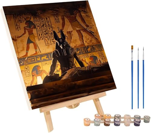 Malen Nach Zahlen Erwachsene Wolf, Malen Nach Zahlen äGypten, DIY Set Erwachsene Mit 3 Pinseln und Acrylfarbe, Paint by Numbers für Deko Wohnzimmer und Wanddeko, Geschenke für Frauen 60x70 cm D-9284 Malen Nach Zahlen Erwachsene Wolf, Malen Nach Zahlen äGypten, DIY Set Erwachsene Mit 3 Pinseln und Acrylfarbe, Paint by Numbers für Deko Wohnzimmer und Wanddeko, Geschenke für Frauen 60x70 cm D-9284 von MAYINGOU
