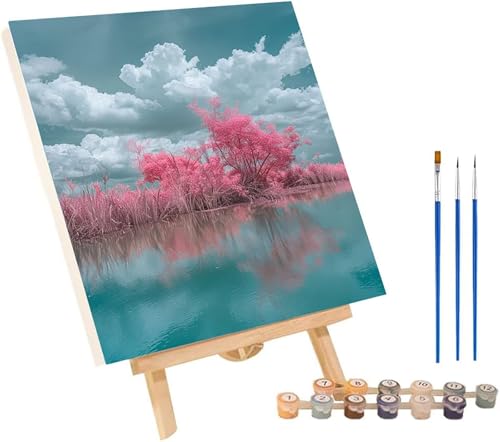 Malen Nach Zahlen Erwachsene Wolke, Malen Nach Zahlen Landschaft, DIY Handgemalt Ölgemälde Kit Mit 3 Pinseln und Acrylfarbe, Paint by Numbers Basteln Erwachsene, Deko Wohnzimmer 50x65 cm R-1247 Malen Nach Zahlen Erwachsene Wolke, Malen Nach Zahlen Landschaft, DIY Handgemalt Ölgemälde Kit Mit 3 Pinseln und Acrylfarbe, Paint by Numbers Basteln Erwachsene, Deko Wohnzimmer 50x65 cm R-1247 von MAYINGOU