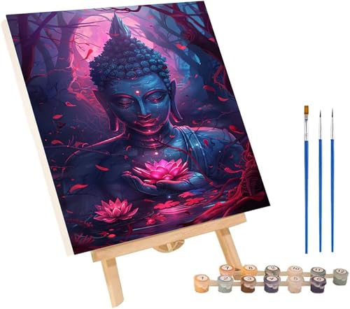 Malen Nach Zahlen Erwachsene Zen, Malen Nach Zahlen Blume, DIY Set Erwachsene Mit 3 Pinseln und Acrylfarbe, Paint by Numbers für Deko Wohnzimmer und Wanddeko, Als Geschenke für Frauen 60x70 cm X-5699 Malen Nach Zahlen Erwachsene Zen, Malen Nach Zahlen Blume, DIY Set Erwachsene Mit 3 Pinseln und Acrylfarbe, Paint by Numbers für Deko Wohnzimmer und Wanddeko, Als Geschenke für Frauen 60x70 cm X-5699 von MAYINGOU