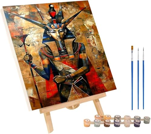 Malen Nach Zahlen Erwachsene äGypten, Malen Nach Zahlen Muster, DIY Set Erwachsene Mit 3 Pinseln und Acrylfarbe, Paint by Numbers für Deko Wohnzimmer und Wanddeko, Geschenke für Frauen 50x65 cm 9-2977 Malen Nach Zahlen Erwachsene äGypten, Malen Nach Zahlen Muster, DIY Set Erwachsene Mit 3 Pinseln und Acrylfarbe, Paint by Numbers für Deko Wohnzimmer und Wanddeko, Geschenke für Frauen 50x65 cm 9-2977 von MAYINGOU