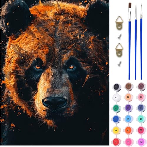 Tier Malen Nach Zahlen, Panda Malen Nach Zahlen Erwachsene, DIY Handgemalt Ölgemälde Kit mit Pinseln und Acrylfarbe, Paint by Numbers Bastelset Erwachsene, Geschenke für Frauen 90x120 cm G-4491 Tier Malen Nach Zahlen, Panda Malen Nach Zahlen Erwachsene, DIY Handgemalt Ölgemälde Kit mit Pinseln und Acrylfarbe, Paint by Numbers Bastelset Erwachsene, Geschenke für Frauen 90x120 cm G-4491 von MAYINGOU