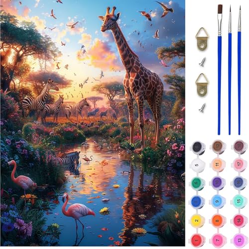 Tier Malen Nach Zahlen, Pflanzen Malen Nach Zahlen Erwachsene, DIY Handgemalt Ölgemälde Kit mit Pinseln und Acrylfarbe, Paint by Numbers Bastelset Erwachsene, Geschenke für Frauen 100x130 cm 5-1735 Tier Malen Nach Zahlen, Pflanzen Malen Nach Zahlen Erwachsene, DIY Handgemalt Ölgemälde Kit mit Pinseln und Acrylfarbe, Paint by Numbers Bastelset Erwachsene, Geschenke für Frauen 100x130 cm 5-1735 von MAYINGOU