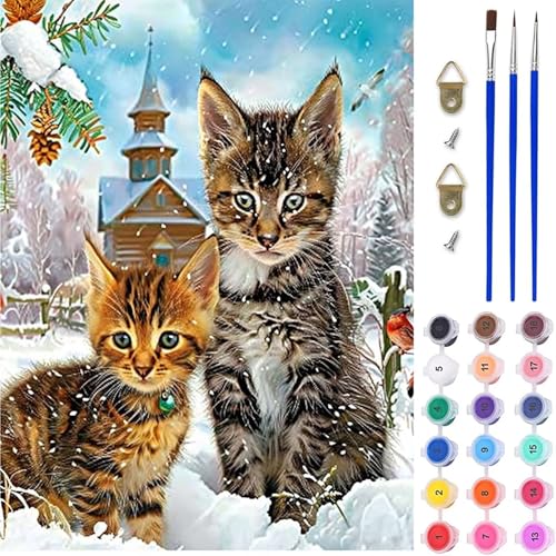 Tier Malen Nach Zahlen, Schneeszene Malen Nach Zahlen Erwachsene, DIY Handgemalt Ölgemälde Kit mit Pinseln und Acrylfarbe, Paint by Numbers Bastelset Erwachsene, Geschenke für Frauen 80x110 cm 4-8310 Tier Malen Nach Zahlen, Schneeszene Malen Nach Zahlen Erwachsene, DIY Handgemalt Ölgemälde Kit mit Pinseln und Acrylfarbe, Paint by Numbers Bastelset Erwachsene, Geschenke für Frauen 80x110 cm 4-8310 von MAYINGOU