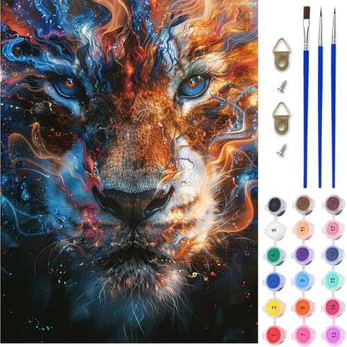 Tier Malen Nach Zahlen Erwachsene, Abstrakt Malen Nach Zahlen, DIY Handgemalt Ölgemälde Kit mit Pinseln Acrylfarbe, Paint by Numbers Adult Bastelset Erwachsene, Geschenke für Frauen 100x130 cm N-7777 Tier Malen Nach Zahlen Erwachsene, Abstrakt Malen Nach Zahlen, DIY Handgemalt Ölgemälde Kit mit Pinseln Acrylfarbe, Paint by Numbers Adult Bastelset Erwachsene, Geschenke für Frauen 100x130 cm N-7777 von MAYINGOU