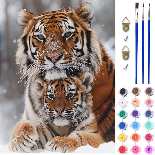 Tier Malen Nach Zahlen Erwachsene, Schneeszene Malen Nach Zahlen, DIY Handgemalt Ölgemälde Kit mit Pinseln Acrylfarbe, Paint by Numbers Adult Bastelset Erwachsene, Geschenke 100x130 cm 4-9377 Tier Malen Nach Zahlen Erwachsene, Schneeszene Malen Nach Zahlen, DIY Handgemalt Ölgemälde Kit mit Pinseln Acrylfarbe, Paint by Numbers Adult Bastelset Erwachsene, Geschenke 100x130 cm 4-9377 von MAYINGOU