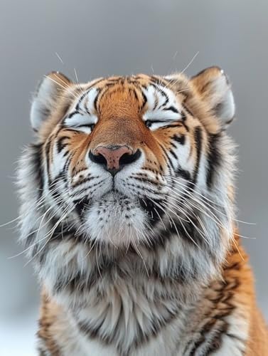 Tiger Diamond Painting Set, 5D Diamond Painting Erwachsene Tier, DIY Basteln Erwachsene, Mosaikherstellung Diamant Malerei Set, als Deko Wohnzimmer und Zimmer Deko, Geschenke für Frauen 60X80cm C-5868 von MAYINGOU